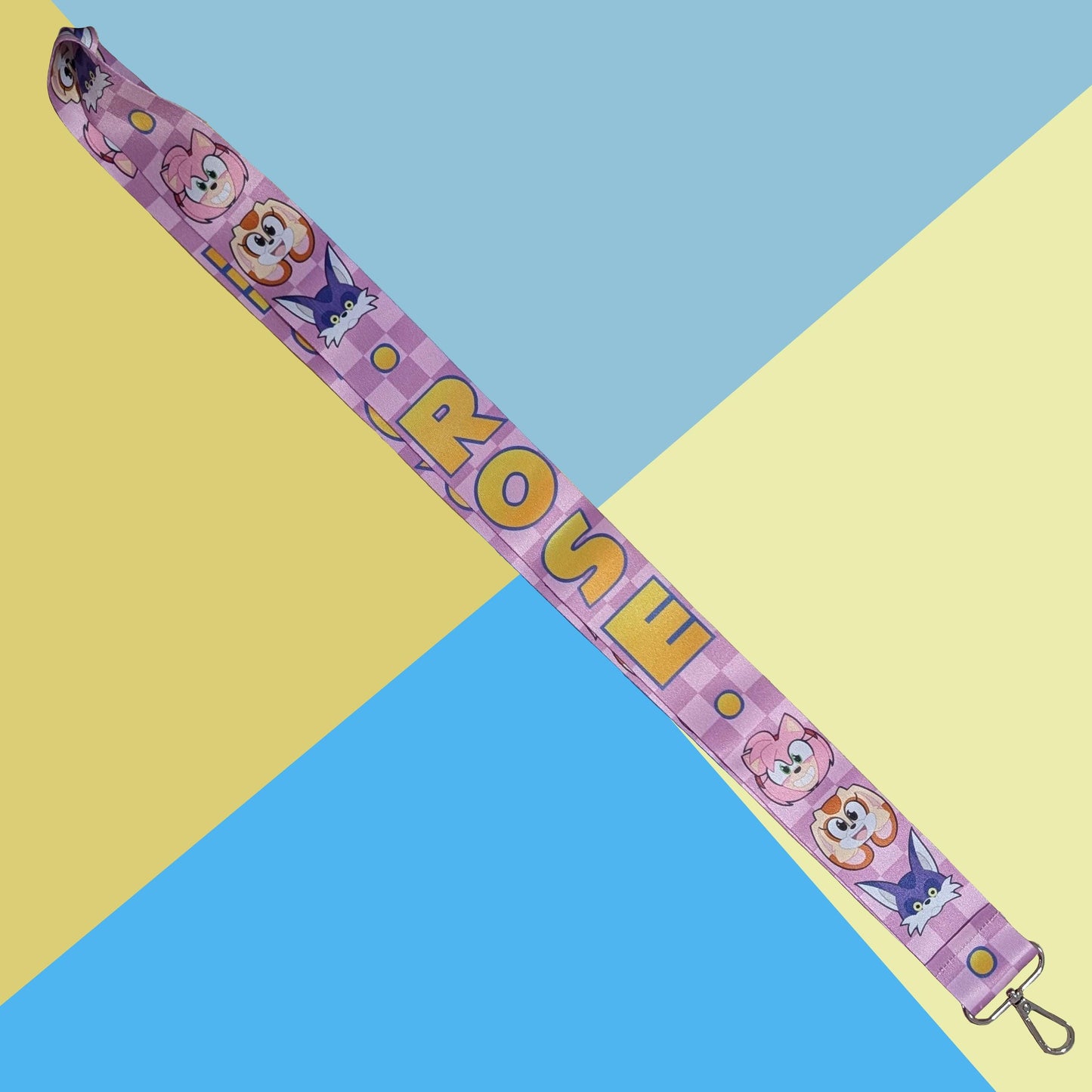 Sonic Heroes Themed Lanyards