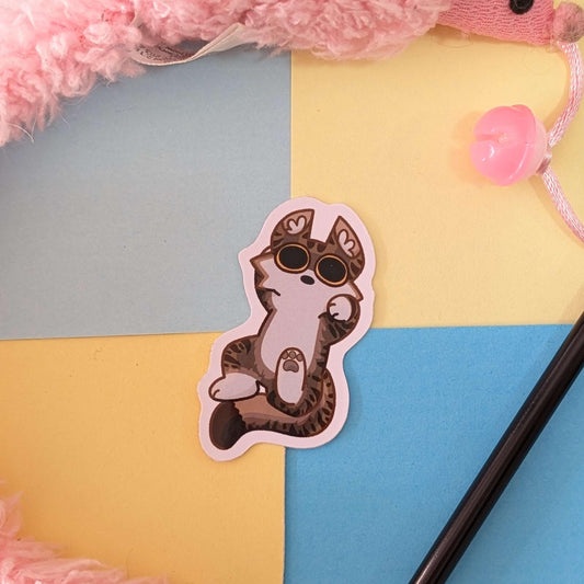 Cute Goofy Cat Stickers INDIVIDUAL STICKERS