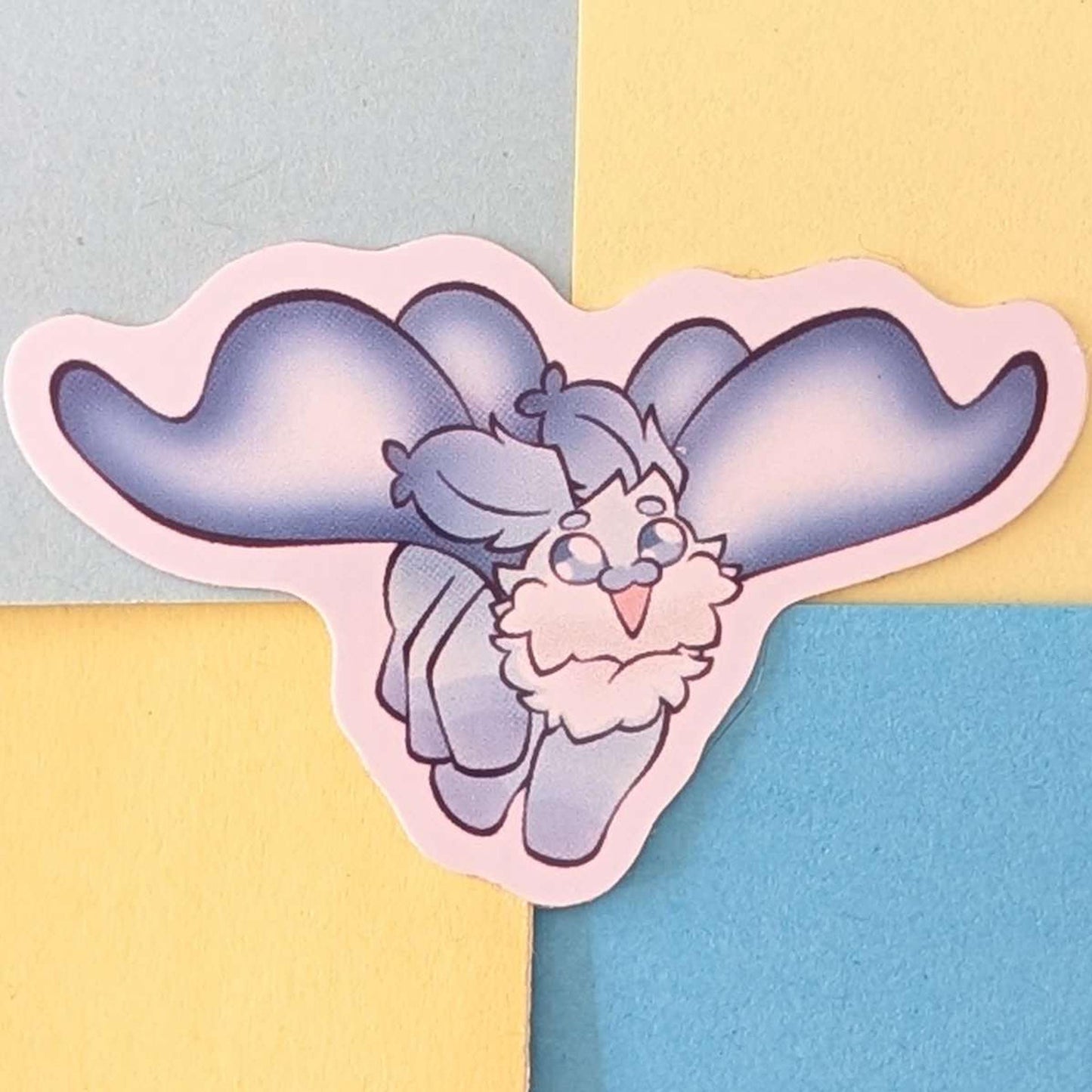 DewDrop the Snuu Stickers Adorable Fantasy Creature INDIVIDUAL STICKERS