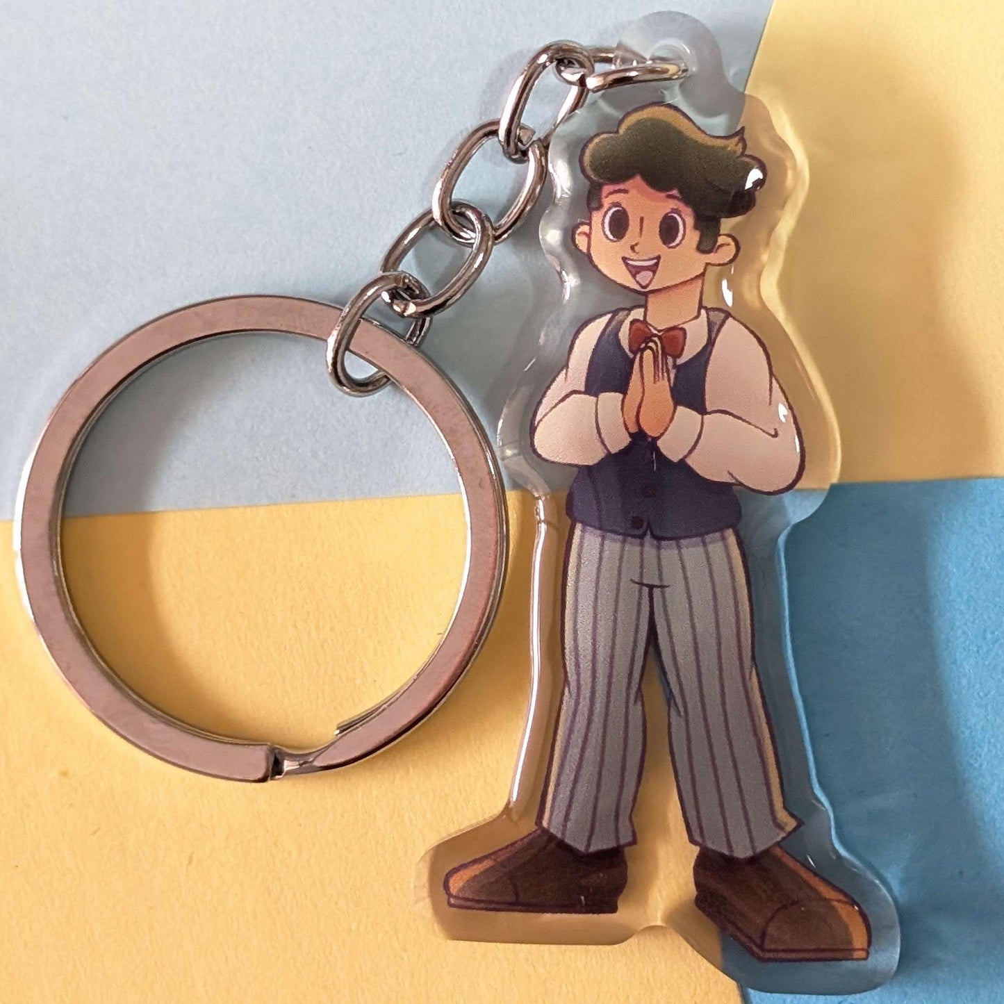 Professor Layton Keyring Collection INDIVIDUAL KEYRINGS