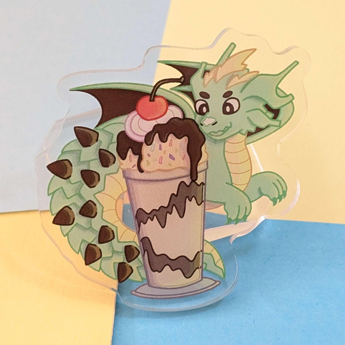 Sweet Dessert Dragon Acrylic Pins INDIVIDUAL PINS