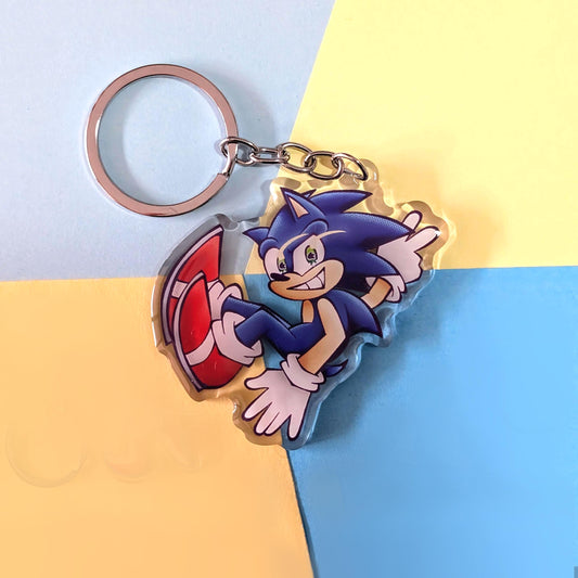Sonic The Hedgehog Acrylic Keyring Collection Season 1 INDIVIDUAL KEYRINGS