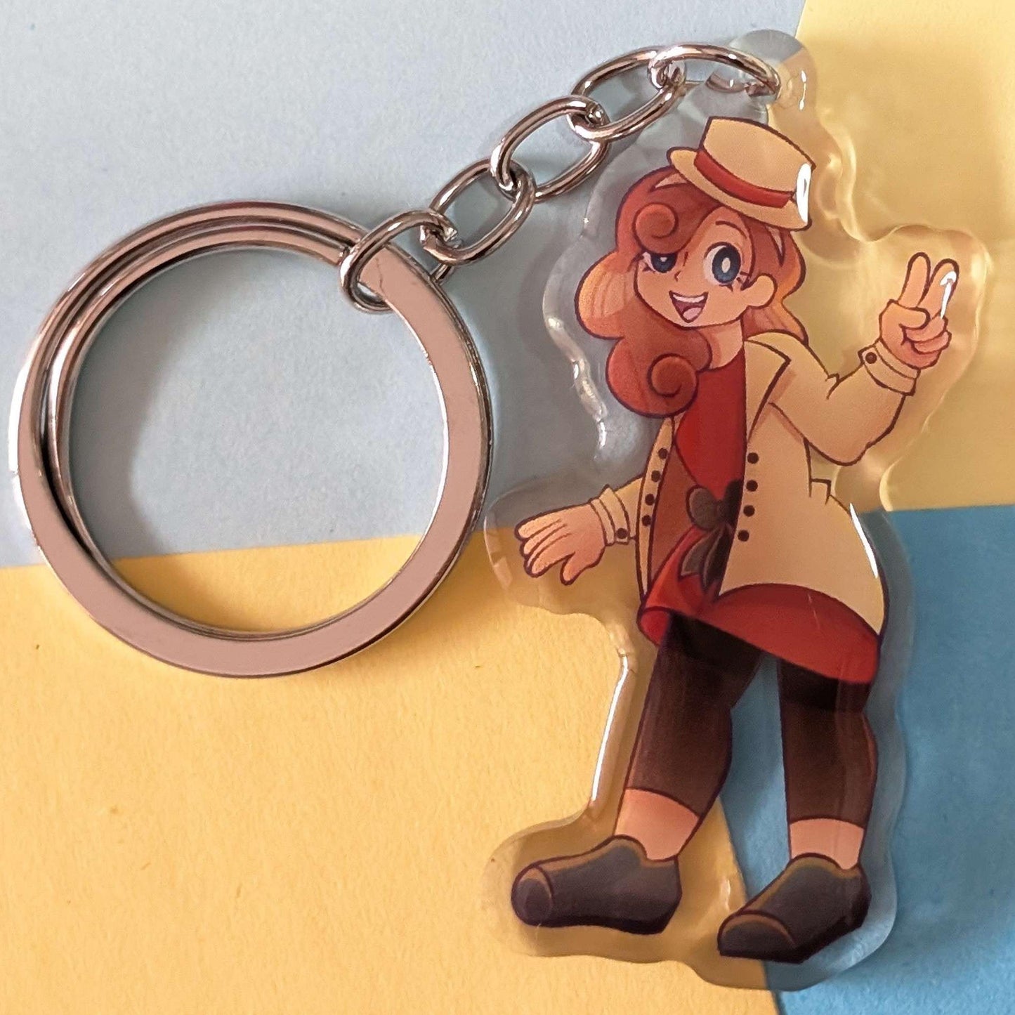 Professor Layton Keyring Collection INDIVIDUAL KEYRINGS