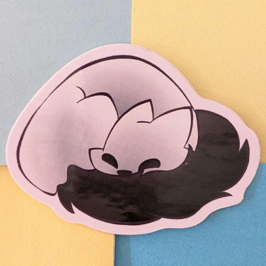 Cute Spooky Ghost Cat Stickers COMPLETE SET