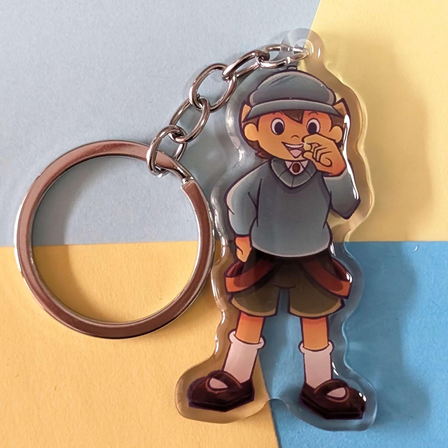 Professor Layton Keyring Collection INDIVIDUAL KEYRINGS