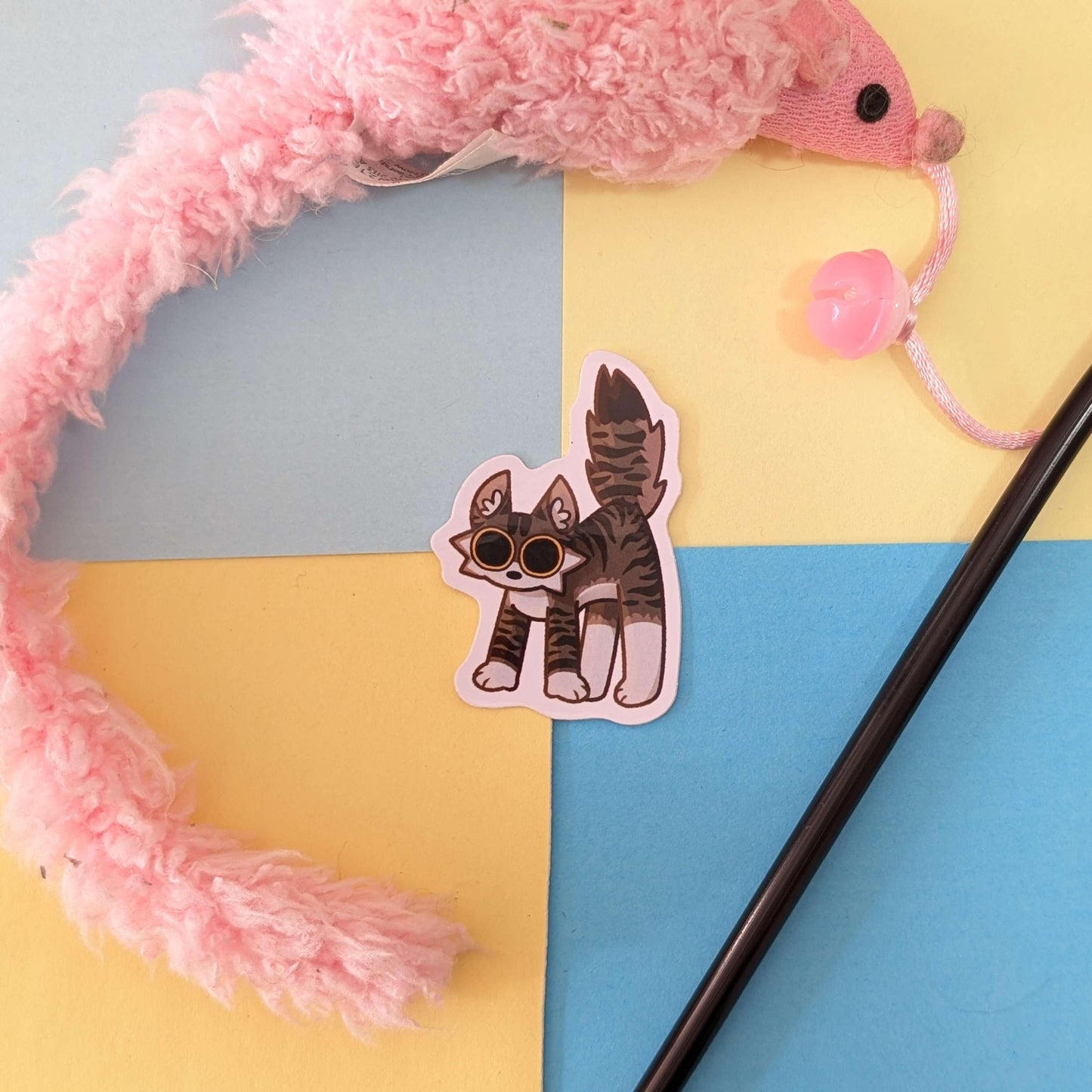 Cute Goofy Cat Stickers INDIVIDUAL STICKERS