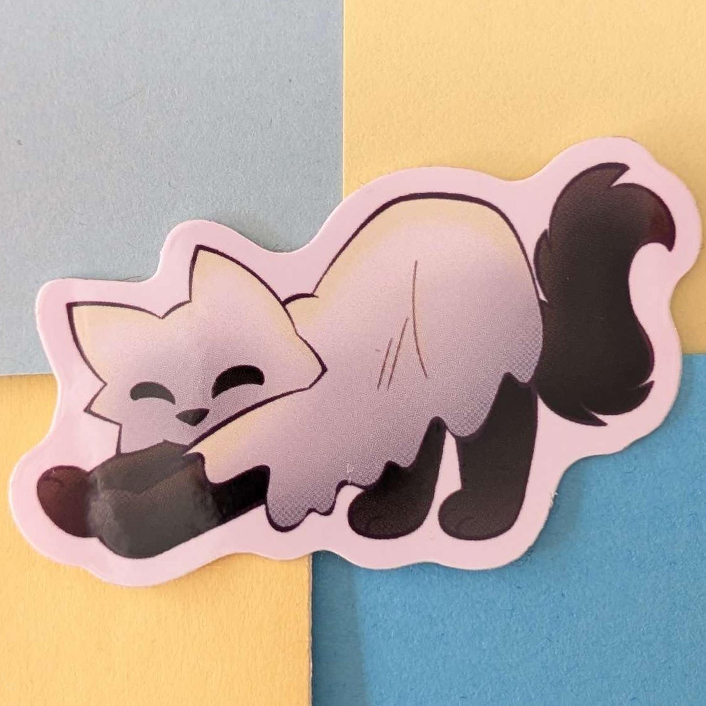 Cute Spooky Ghost Cat Stickers INDIVIDUAL STICKERS