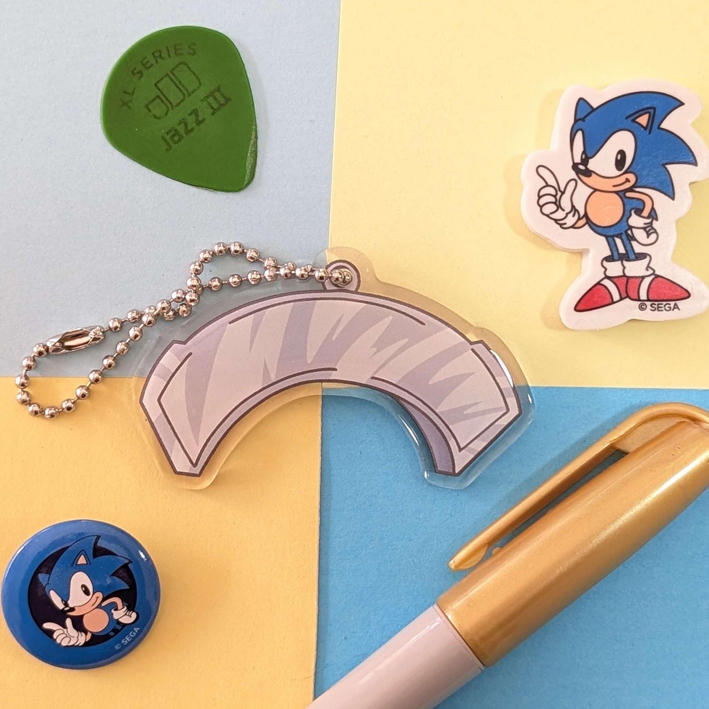 Sonic The Hedgehog Sonic Underground Acrylic Keyring