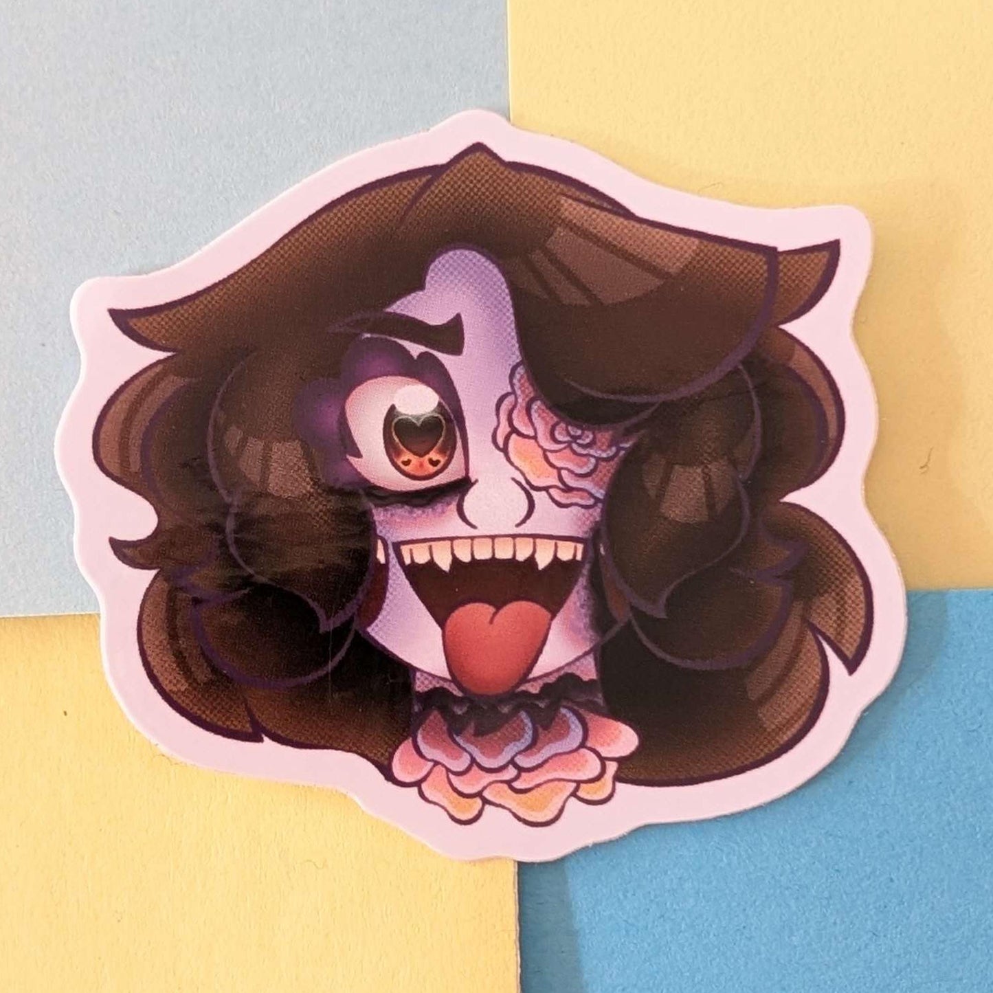 Cute Zombie Girl Body Horror Stickers INDIVIDUAL STICKERS