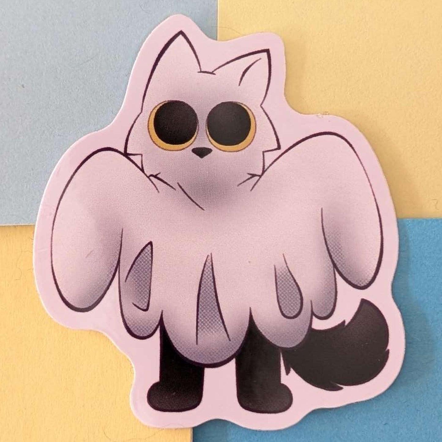 Cute Spooky Ghost Cat Stickers INDIVIDUAL STICKERS