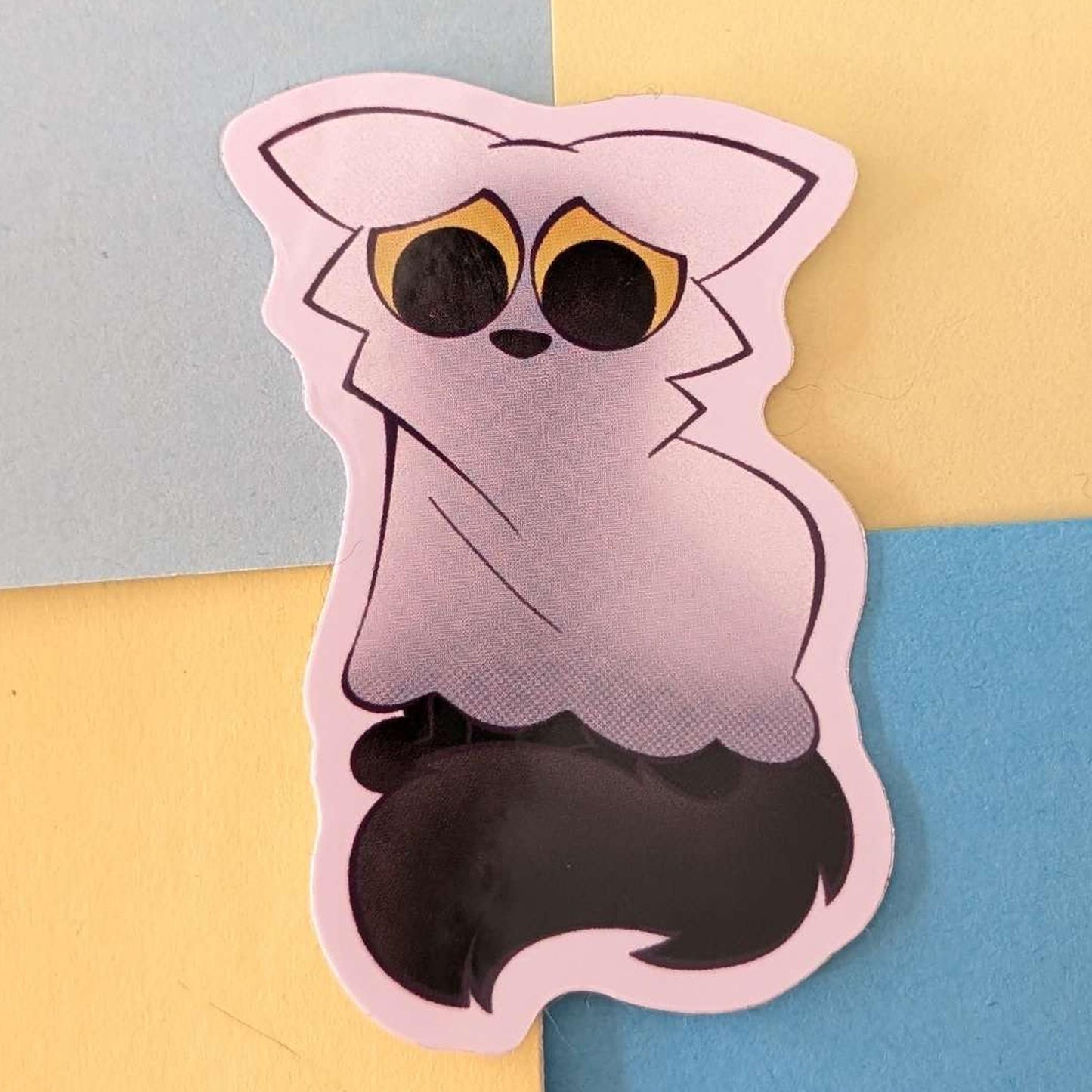 Cute Spooky Ghost Cat Stickers INDIVIDUAL STICKERS