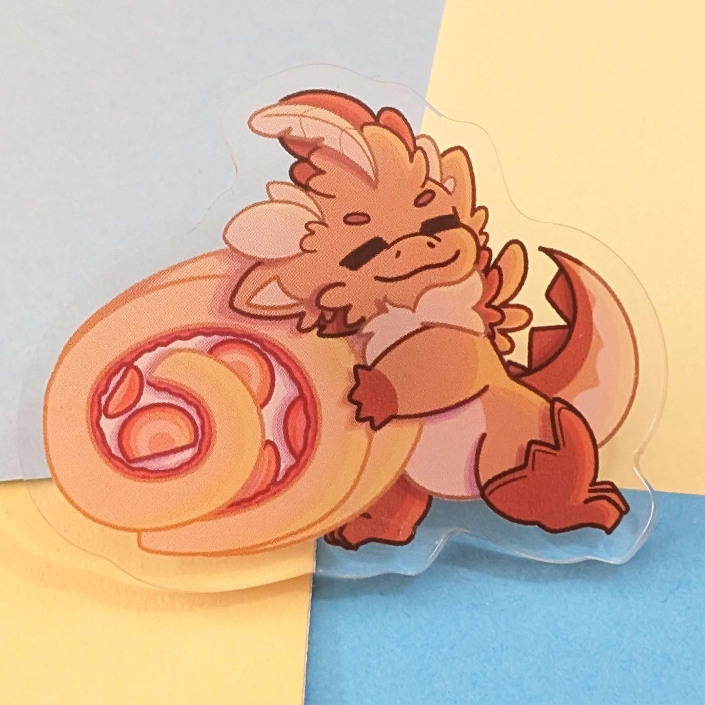 Sweet Dessert Dragon Acrylic Pins INDIVIDUAL PINS