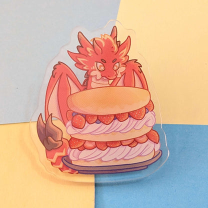 Sweet Dessert Dragon Acrylic Pins INDIVIDUAL PINS