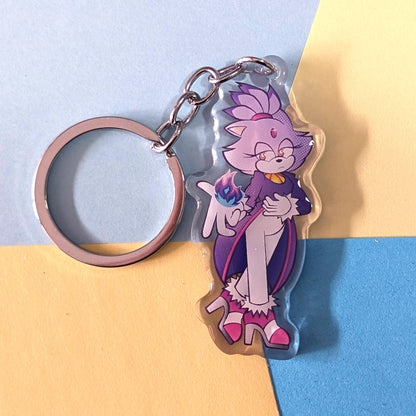Sonic The Hedgehog Acrylic Keyring Collection Season 2 INDIVIDUAL KEYRINGS